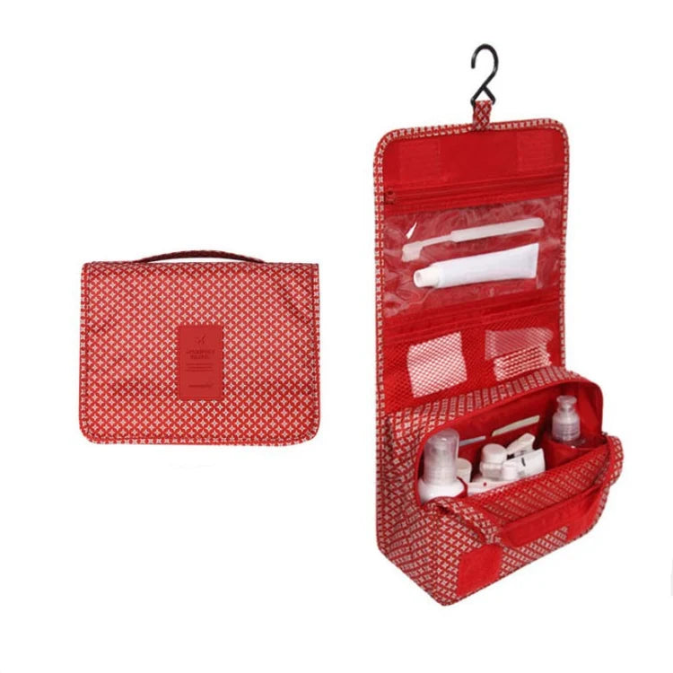 Toiletry Bag with Hanging System and Waterproof Exterior Perfect Organizer for Travel Toiletries | Sansoti 9