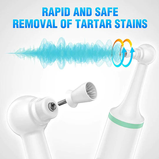 Tooth Scraper & Plaque Remover | Ergonomic Grip | Tartar Removal | Compact | White 7
