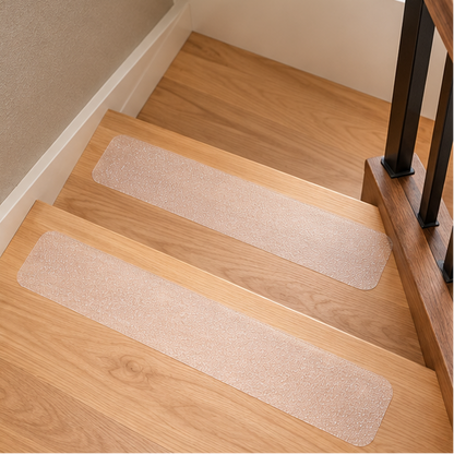 Royelle Clear Anti-Slip Stair Treads-Textured Safety Tape for Indoor Steps