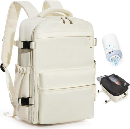 Travel Backpack | Vacuum Compression | Water-Repellent Oxford | Laptop up to 17" | USB Pump Included 1