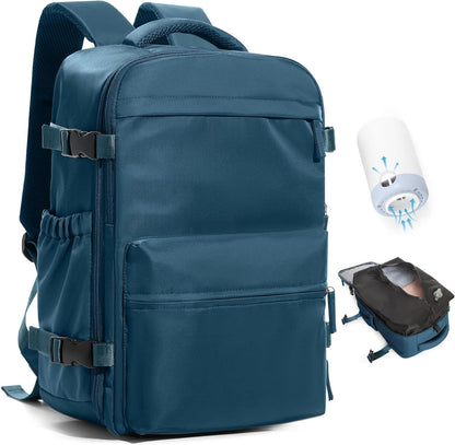 Travel Backpack | Vacuum Compression | Water-Repellent Oxford | Laptop up to 17" | USB Pump Included 5