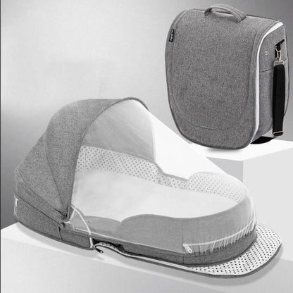Travel Mosquito Baby Bed | Breathable Mesh Canopy | Pop-Up | Foldable | Indoor & Outdoor 5