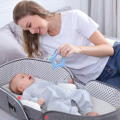 Travel Mosquito Baby Bed | Breathable Mesh Canopy | Pop-Up | Foldable | Indoor & Outdoor 6