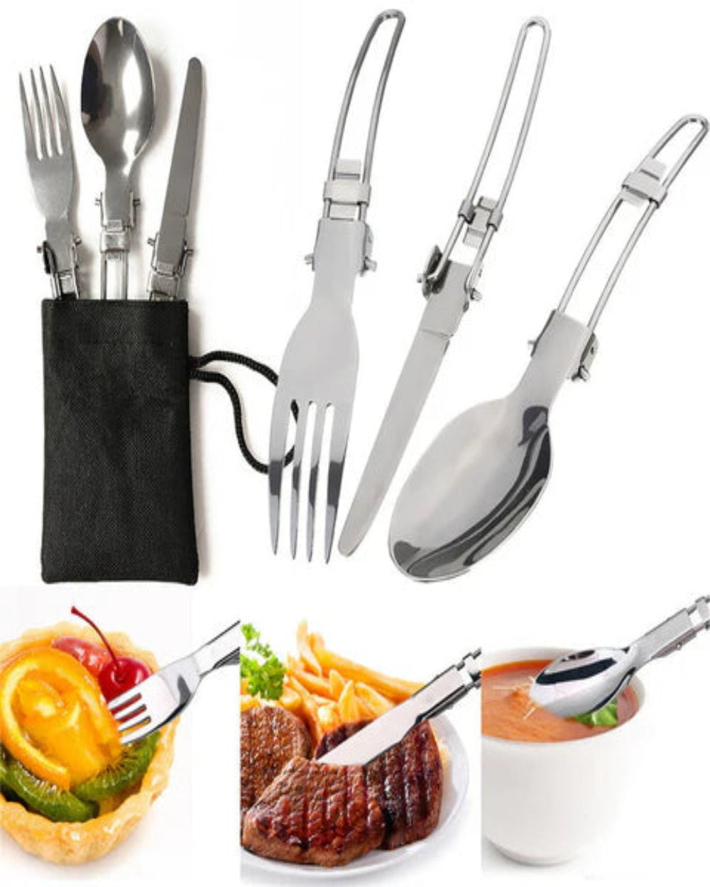 Ultralight Camping Cookware Set | Hard Anodized Aluminum | 430g | 1–2 Person | Complete Kit 6