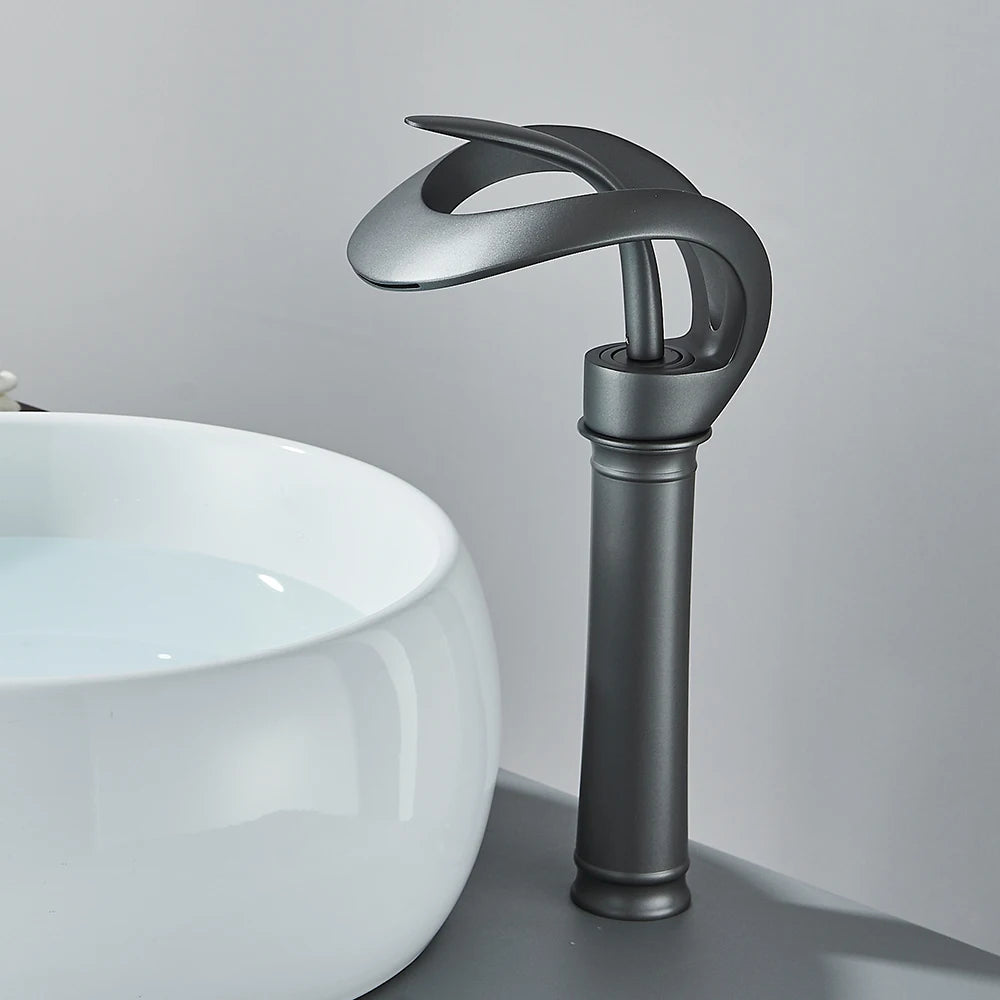 Waterfall Basin Mixer Tap - Flowarc 1