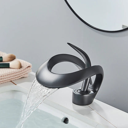 Waterfall Basin Mixer Tap - Flowarc 4