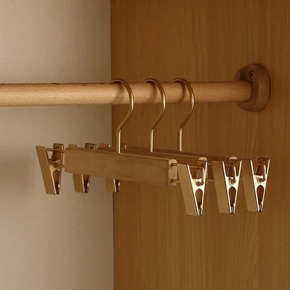 Wooden Hangers – Camphor Wood with Wide Shoulders, Set of 2 for Organizing Clothes in the Closet 0