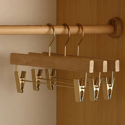 Wooden Hangers – Camphor Wood with Wide Shoulders, Set of 2 for Organizing Clothes in the Closet 4