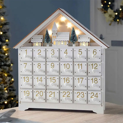 Wooden House Advent Calendar 2