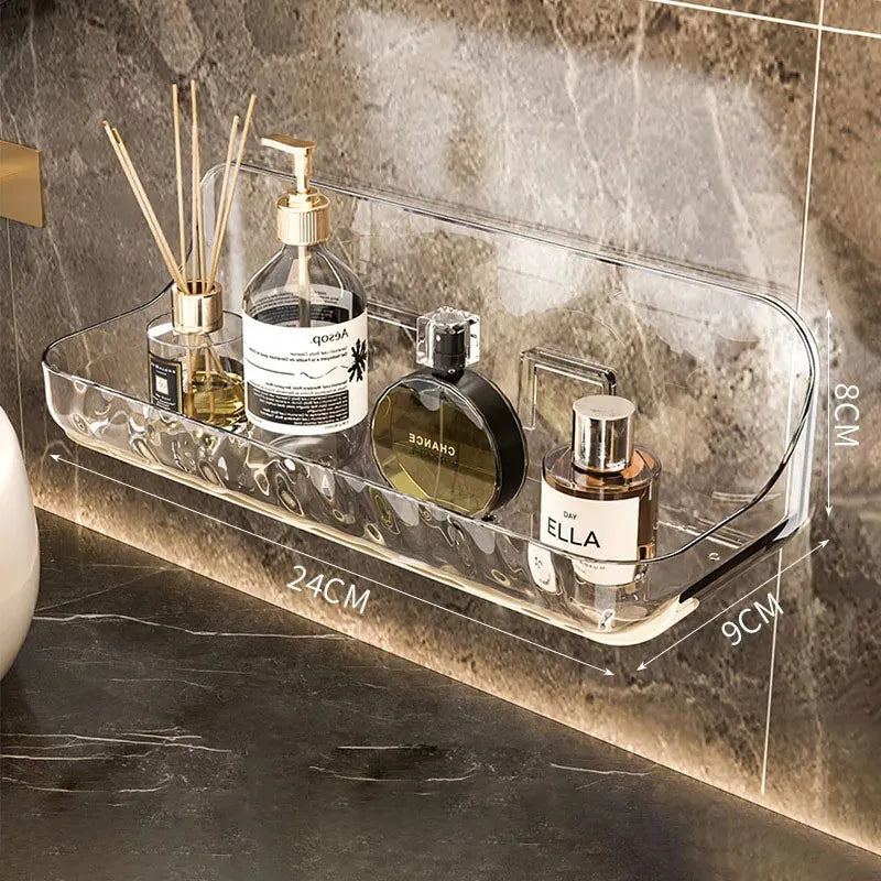 Eloria No Drill Shower Caddy- Wall Shelf with Strong Adhesive Storage