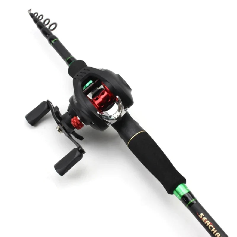 carbon lure fishing rod with Reel Casting 0