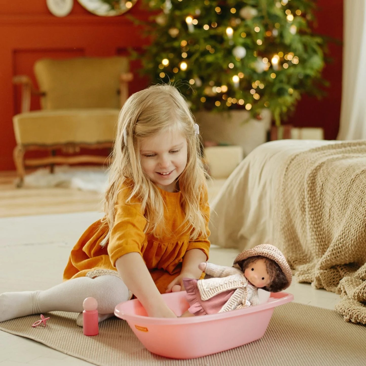 Sovere Soft Plush Doll for Imaginative Play - Cuddly Cotton Companion