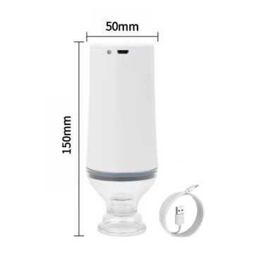 Royelle Portable Handheld USB Rechargeable Vacuum Sealer for Kitchen Food Storage