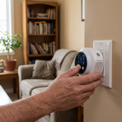Royeva Ultrasonic Spider Repellent Plug In Electronic Pest Deterrent for Home
