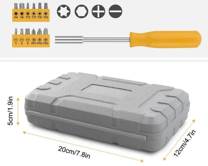Royelle Pink Household Tool Set-DIY Repair Kit With Storage Case