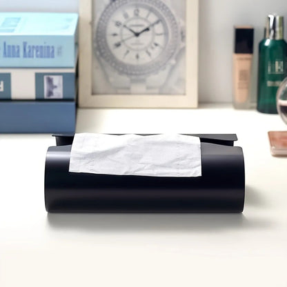 Royeva Modern Stainless Steel Napkin Holder - Polished Arch Design for Desktop